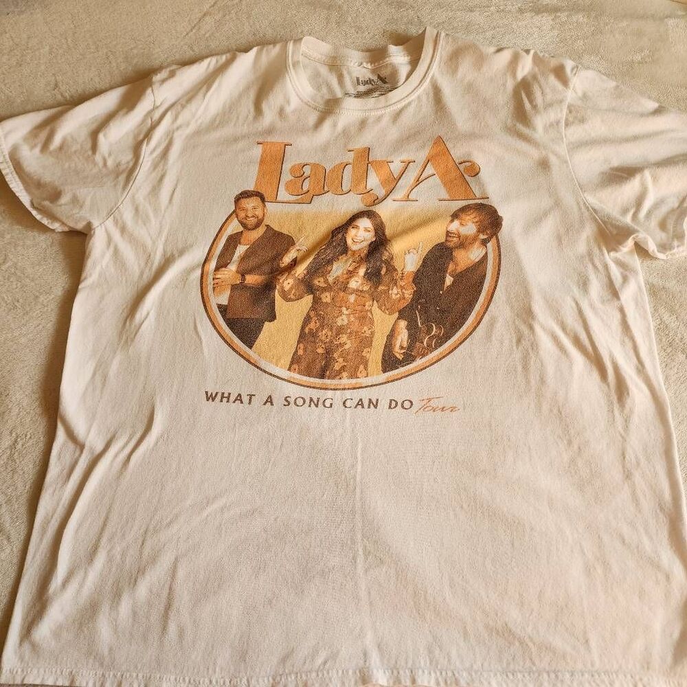Lady A What A Sing Can Do Tour Graphic Tshirt Size 2XL